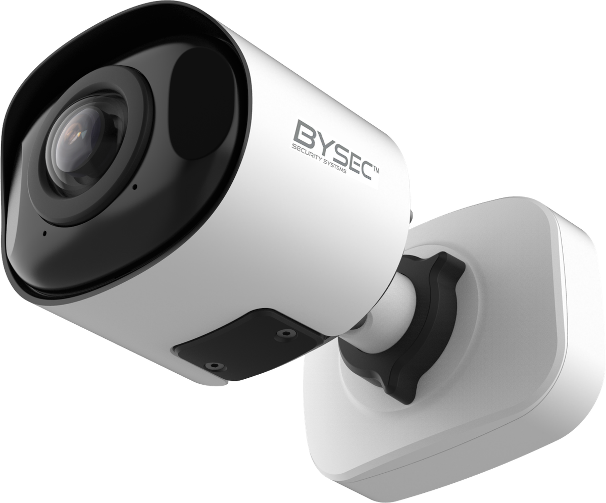 BYSEC BS-M2221C-LVE1-W — AI 180° panoramatická Mini Bullet kamera