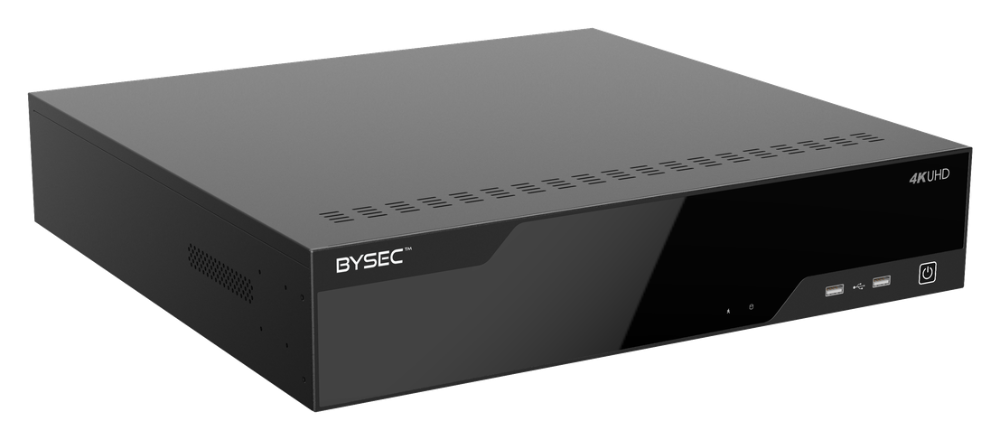 BYSEC BS-NVR-H8064-BH-A — 64-kanálový 4K Pro NVR