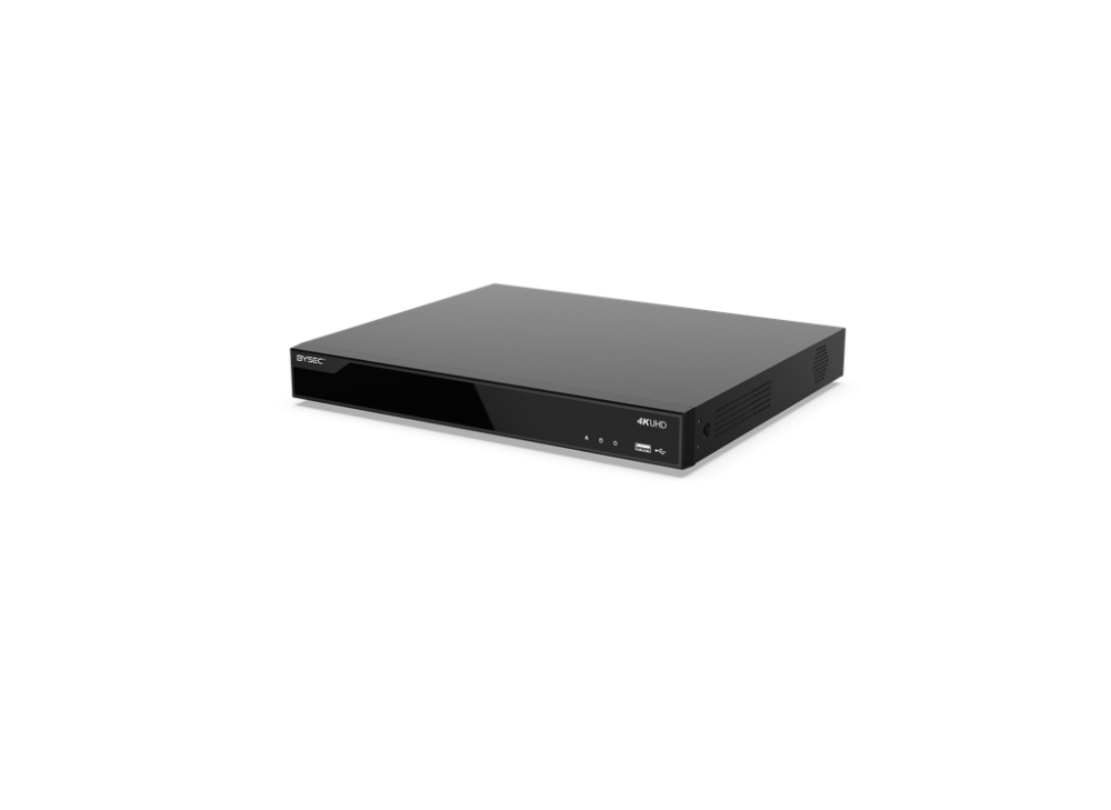 BYSEC BS-NVR-M4016-2H-A — 16-kanálový 4K Pro NVR